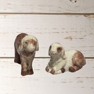 Ceramic Lamb Figurines